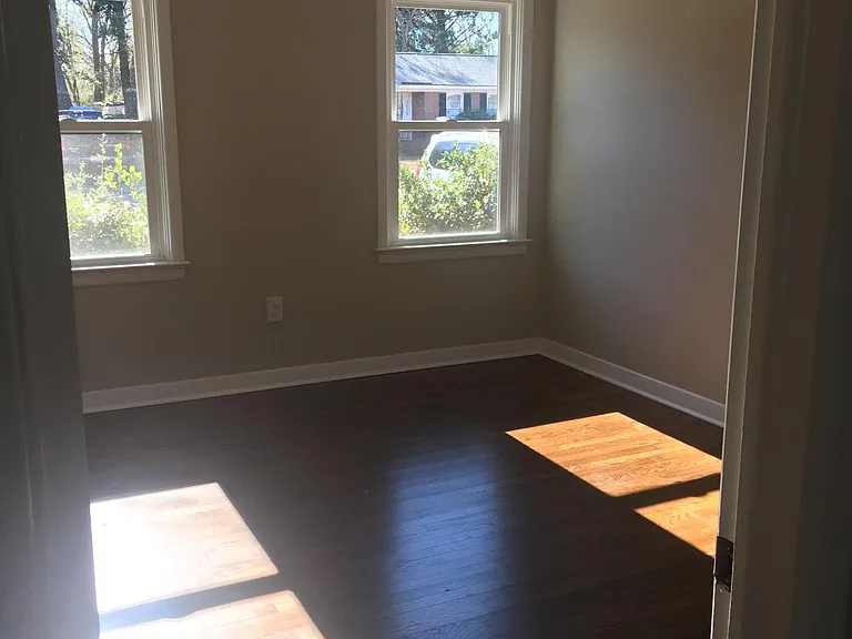 Bedroom 1 with double closets