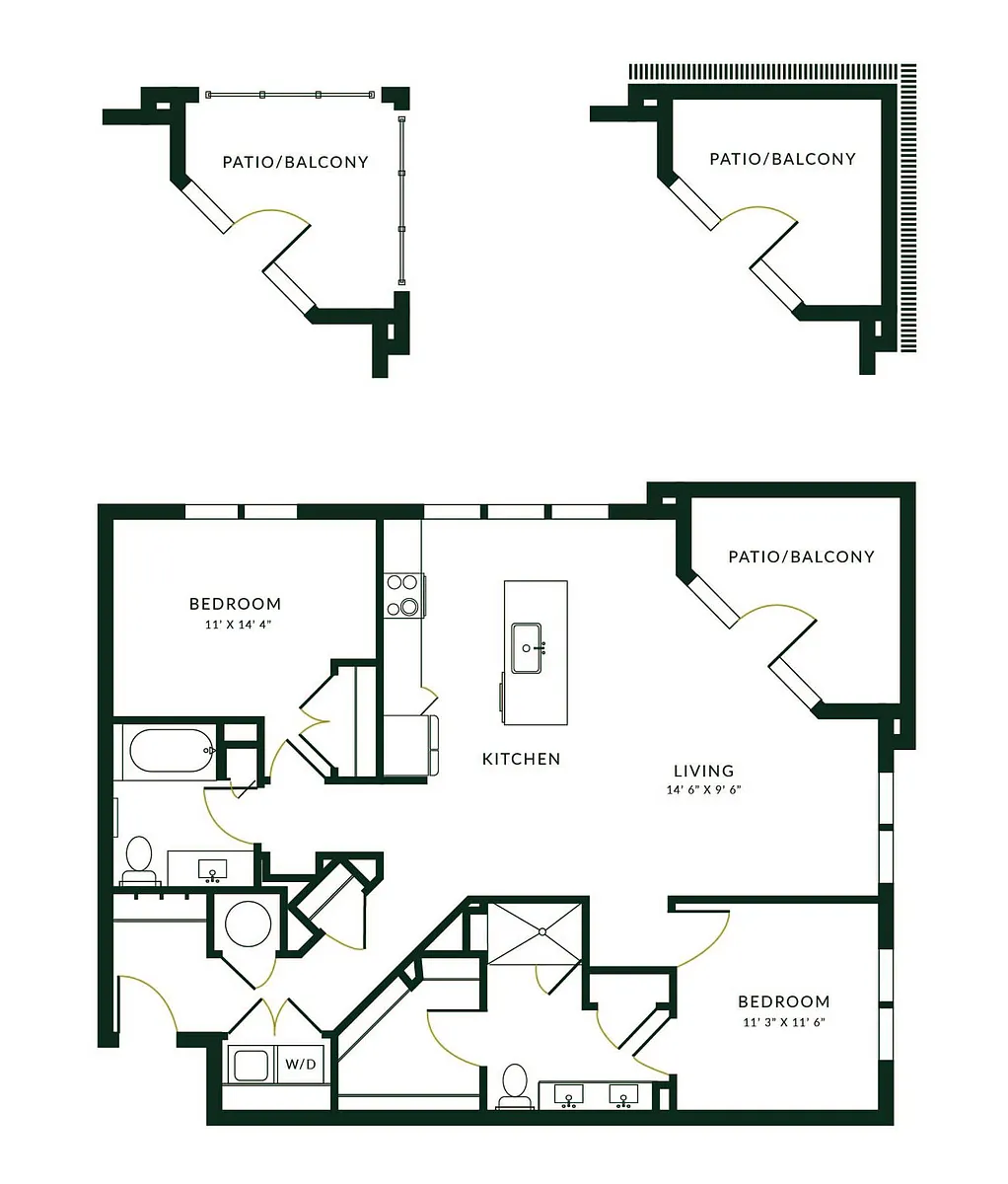 Floor plan B2P