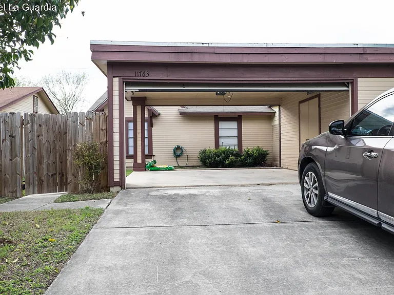 garage door open