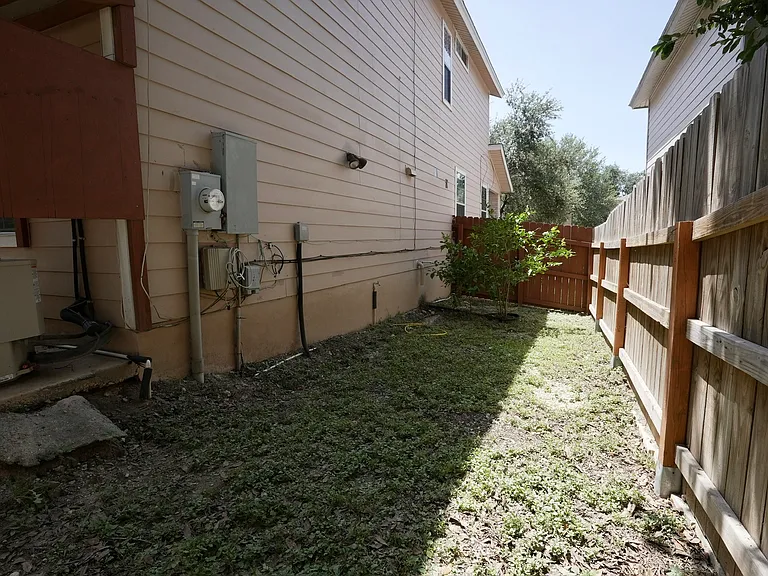 Left side of the House (Connected to Patio)