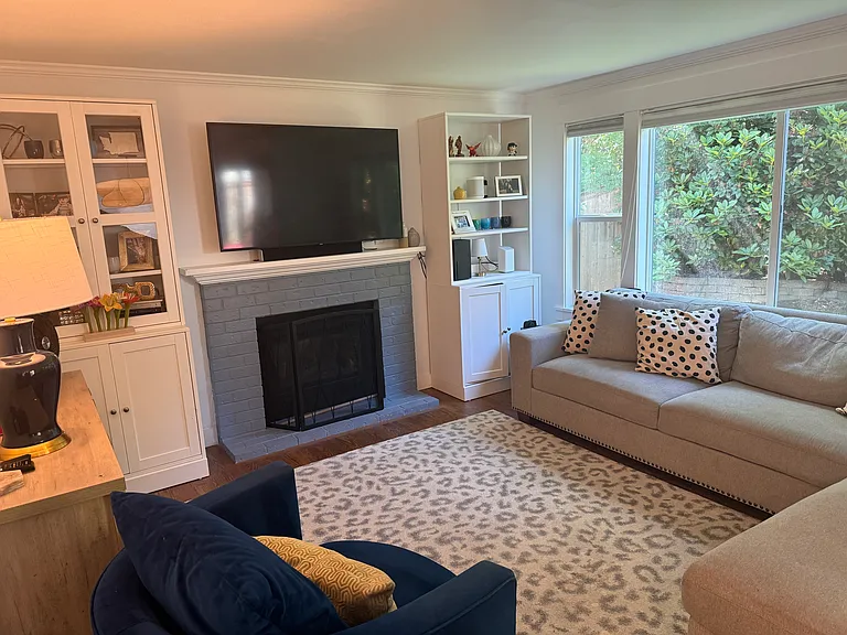 Living Room with Hardwood Floors.
