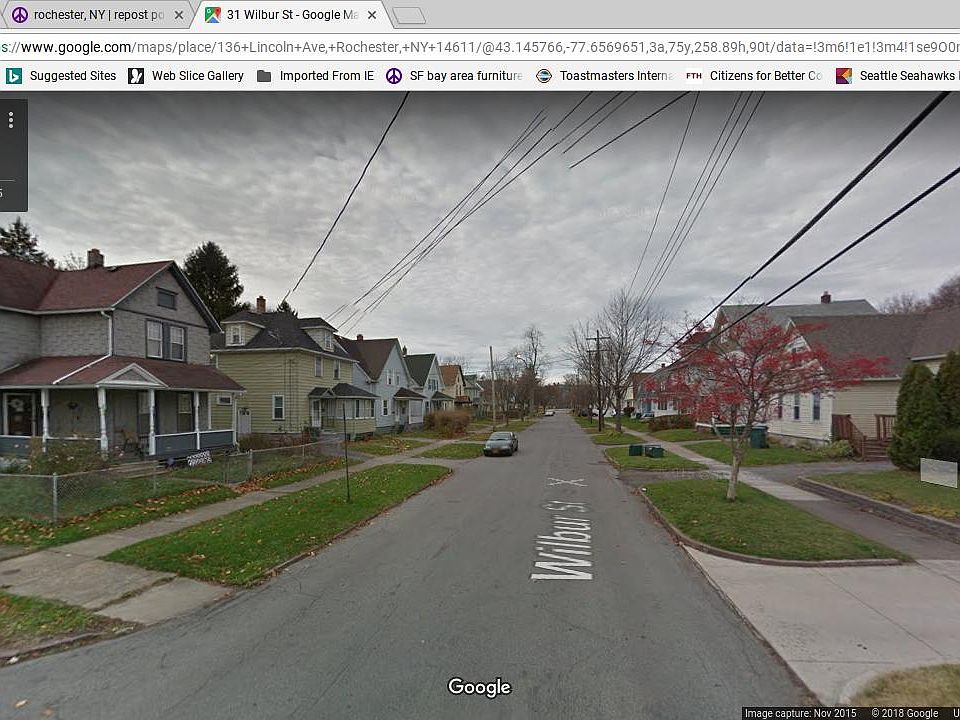 street view from Lincoln Ave.