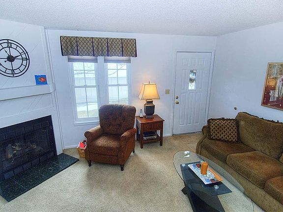 Living Room with Fireplace