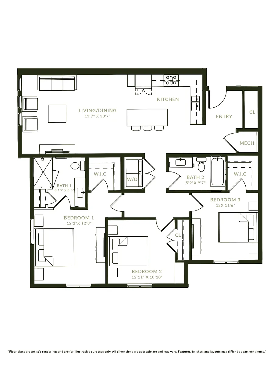 Floor plan C1