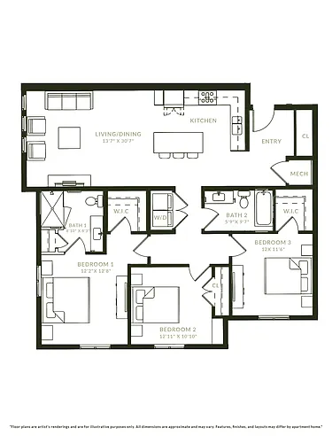 Floor plan C1
