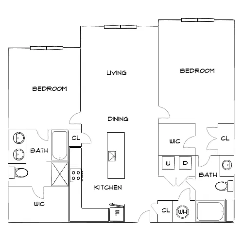Floor plan Design 2D