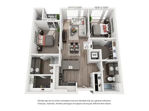 Floor plan B1