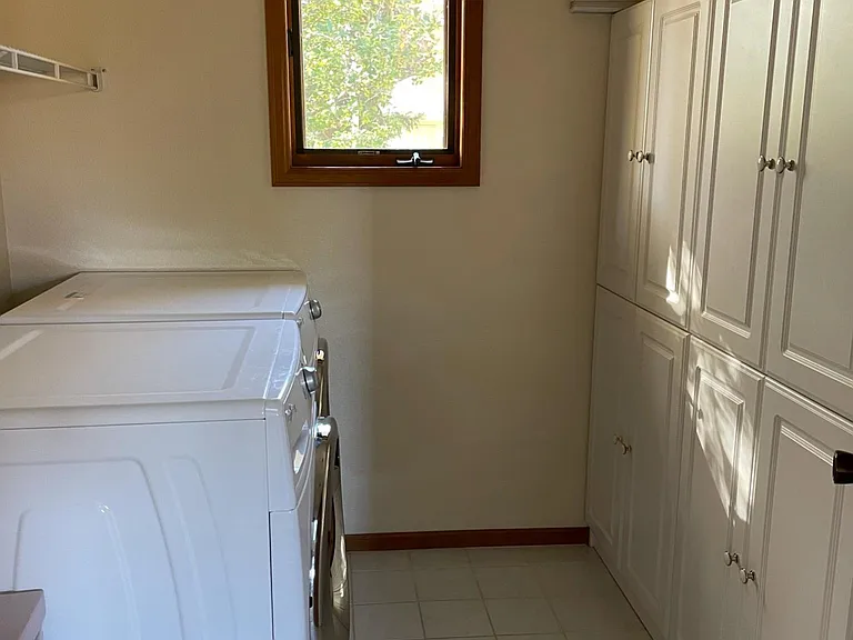 Second floor laundry room