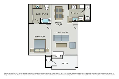 Floor plan The Vernazza