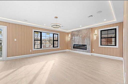 Living room with balcony