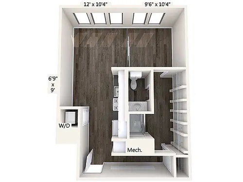 Floor plan A2-standard