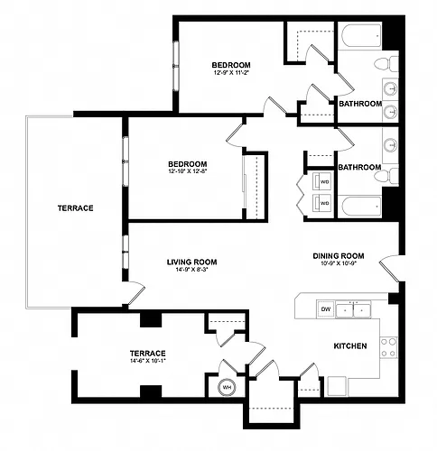 Floor plan B1