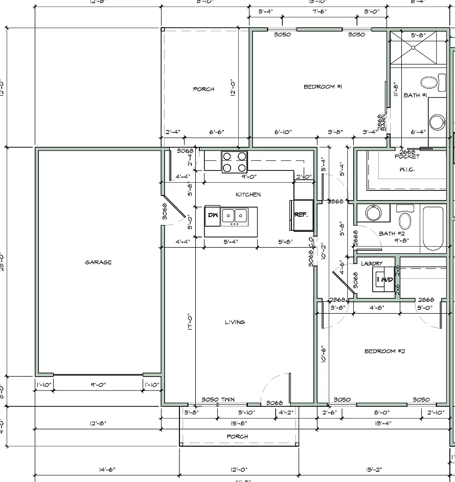 2 bed, 996 sqft, $1,795 — Photo 1