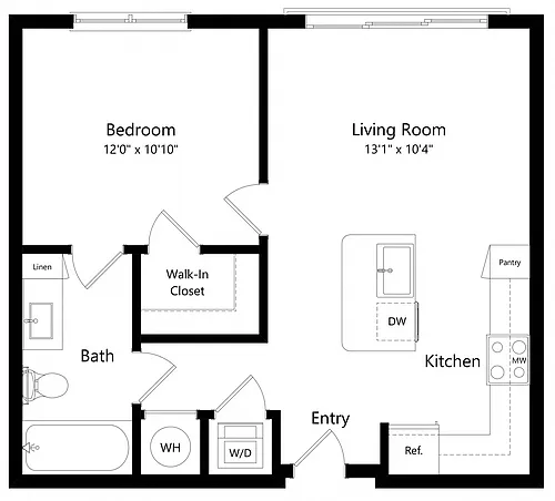 Floor plan Dogwood I