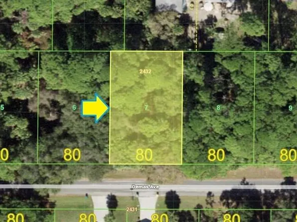 15426 DEMAS AVENUE LOT 7, PORT CHARLOTTE, FL 33954