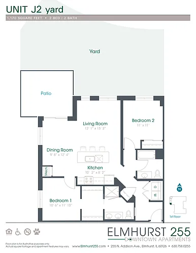 Floor plan J2 Yard