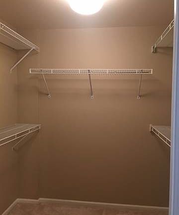 Master walk in closet