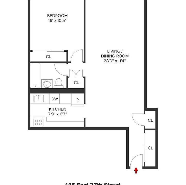 1st image of 145 E 27th St APT 9C