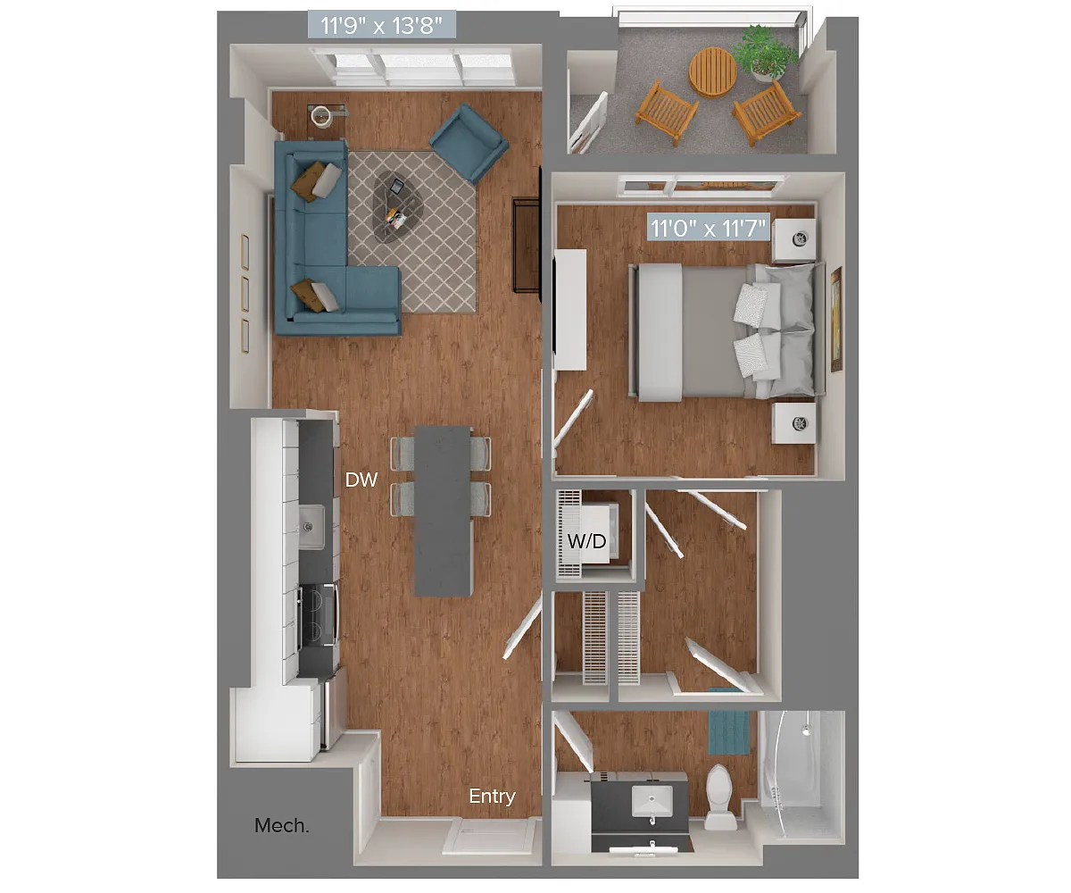 Floor plan A1-684sf-1_1120