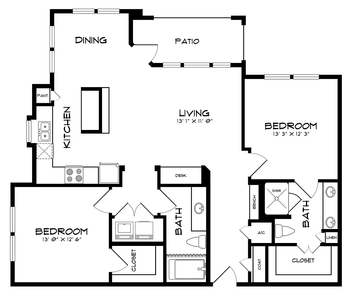 Floor plan B4