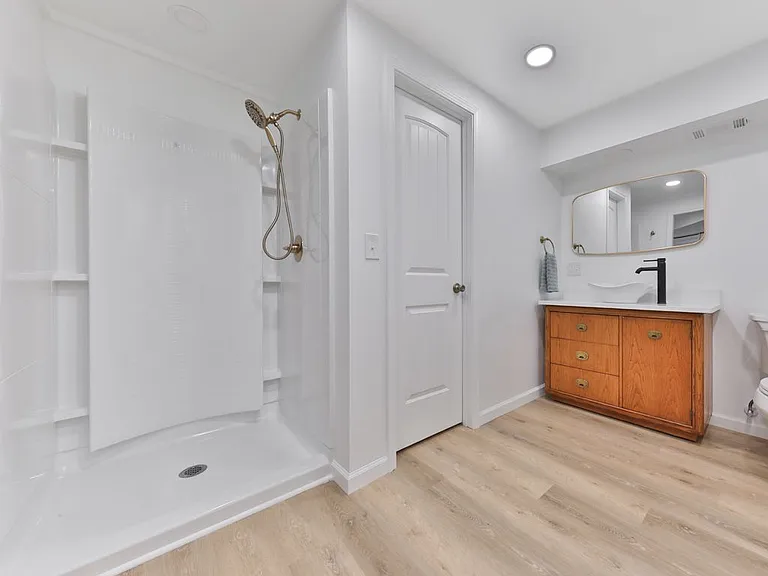New Basement Bathroom