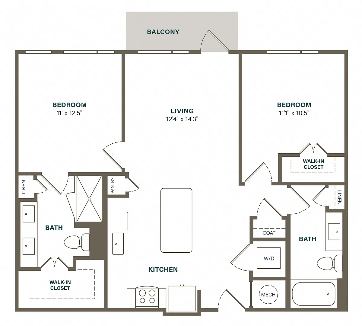 Floor plan B1