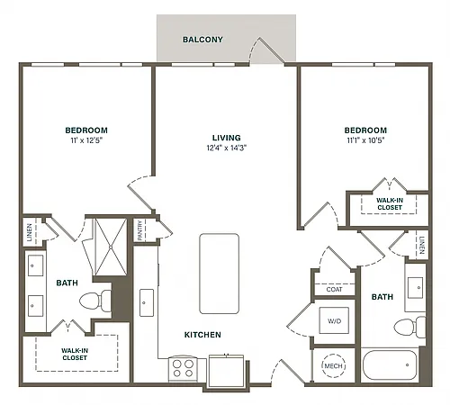 Floor plan B1