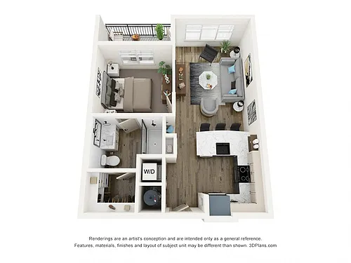 Floor plan A1B