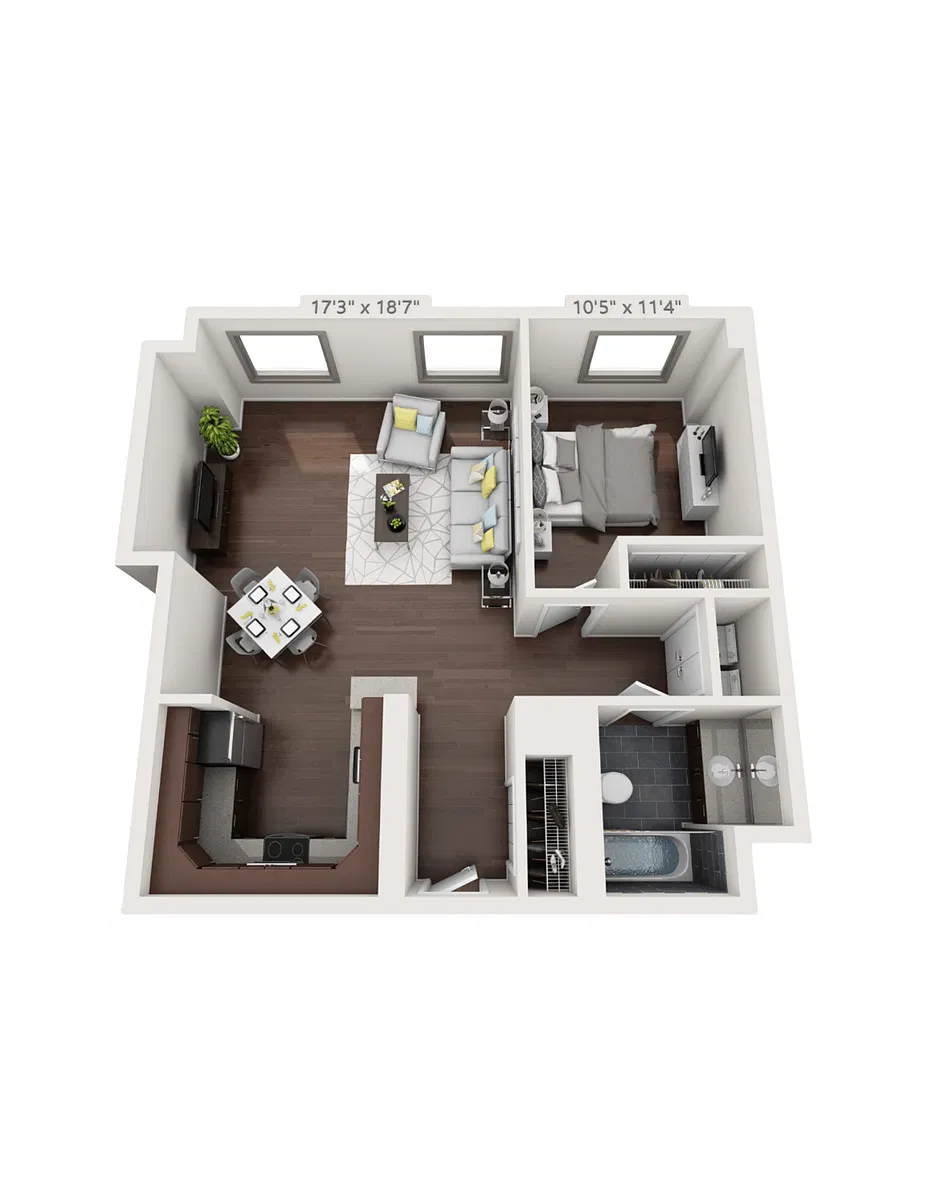 Floor plan Carnegie