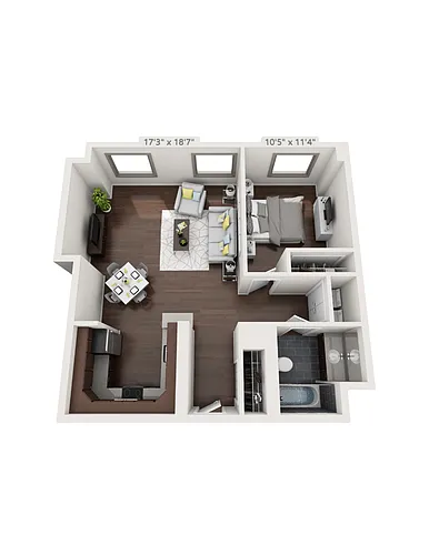 Floor plan Carnegie
