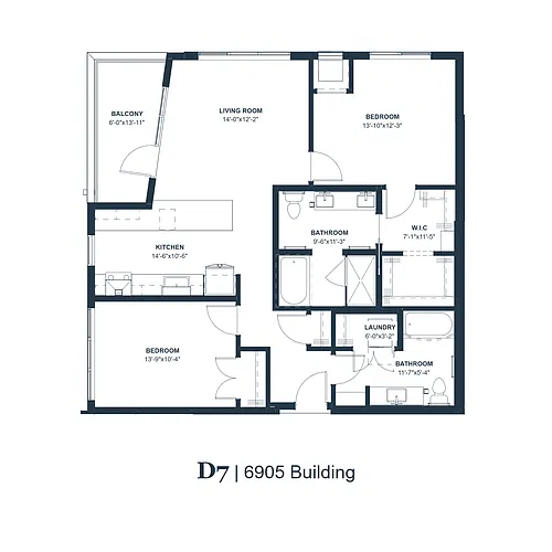 Floor plan D7