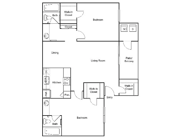 Floor plan B3 - Classic