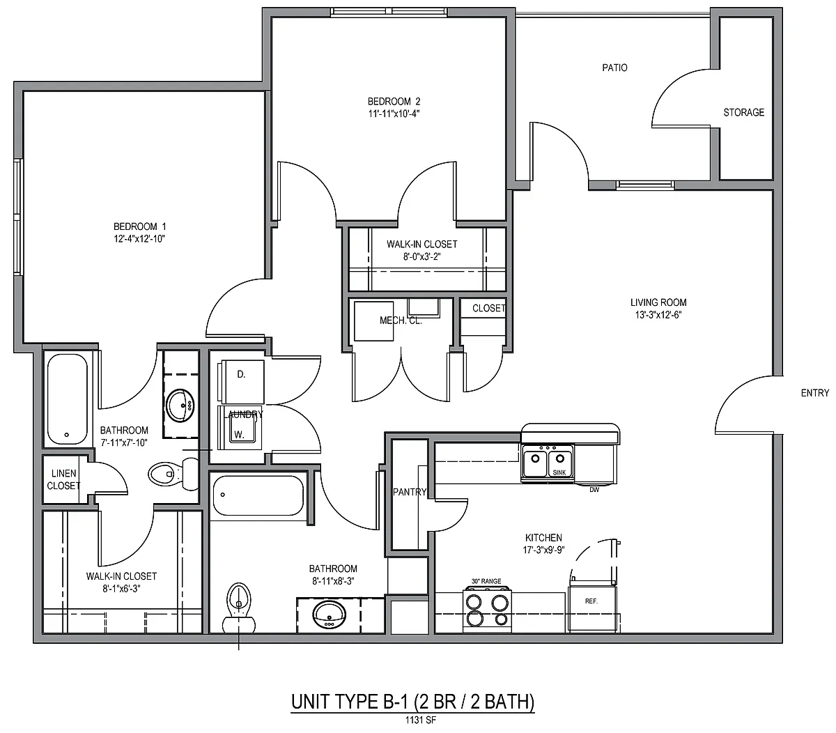Floor plan 2X2