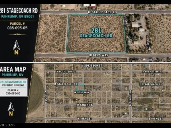 281 W Stagecoach Rd, Pahrump, NV 89060