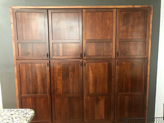 Plenty of storage and washer/dryer on left