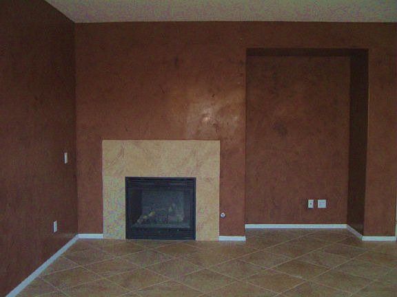 great room after venetian plaster