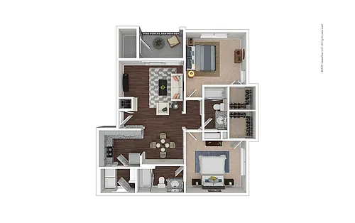 Floor plan Millwood B3