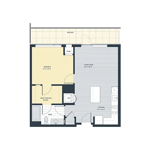 Floor plan 1C