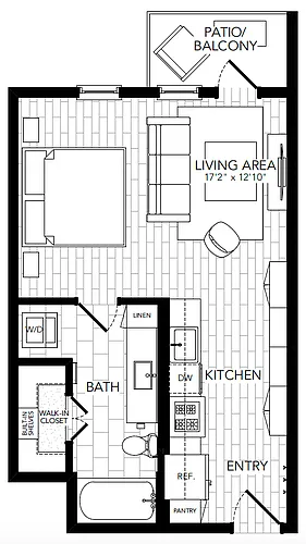 Floor plan E1