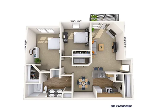 Floor plan Meadow