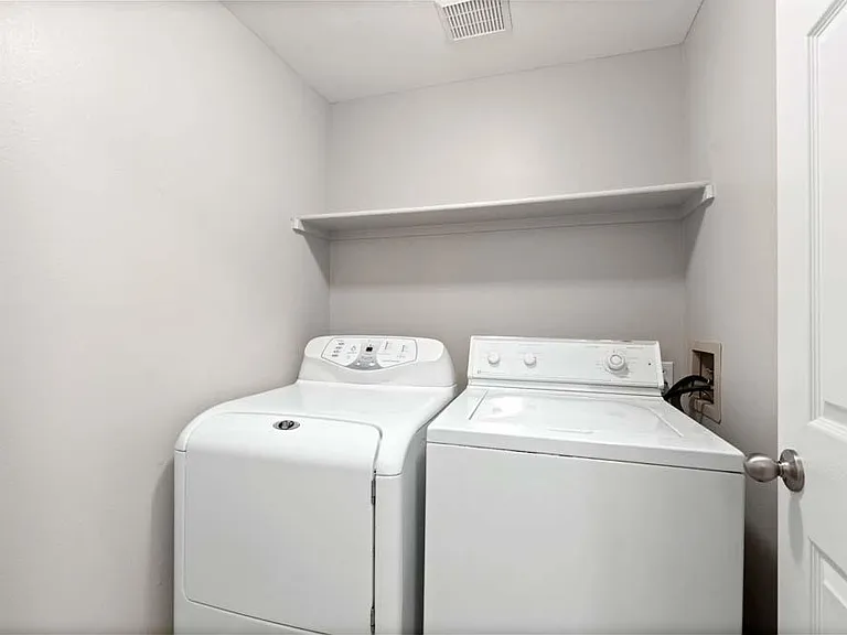 Washer and Dryer Included