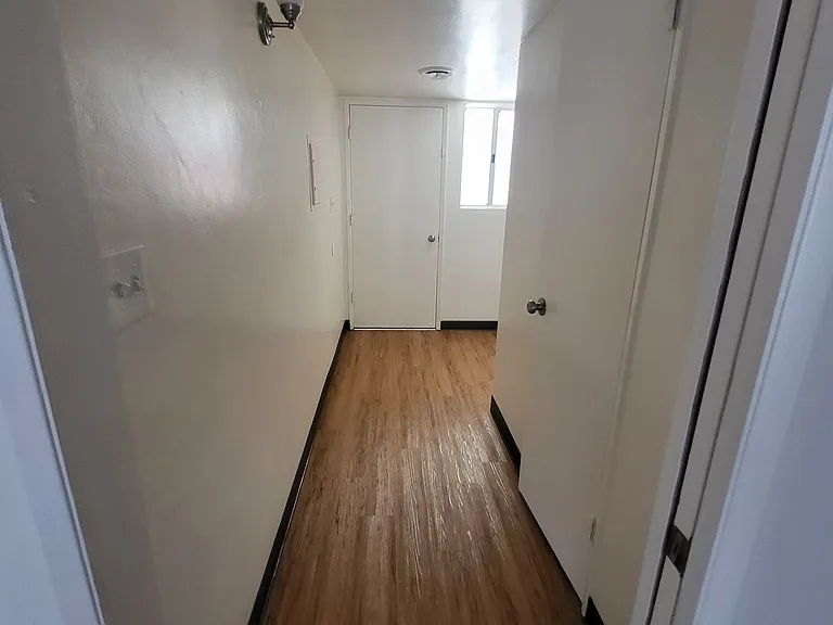 Hallway to laundry Room
