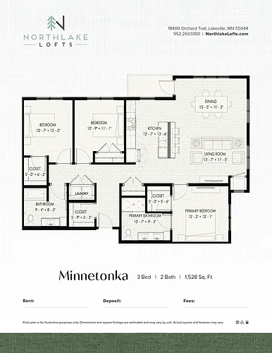 Floor plan Minnetonka