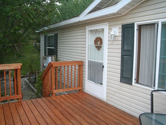 Main entrance/new deck