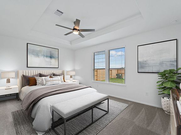 Virtually Staged Owner s Suite