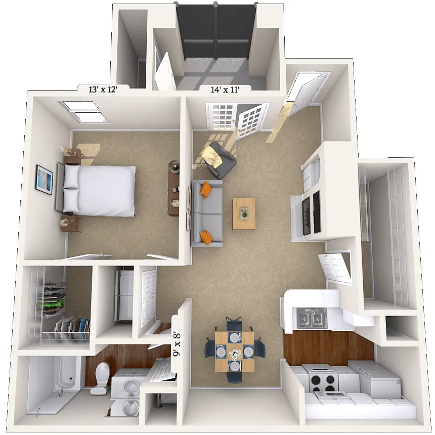 Floor plan Armstrong