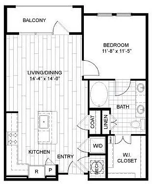 Floor plan A1-A