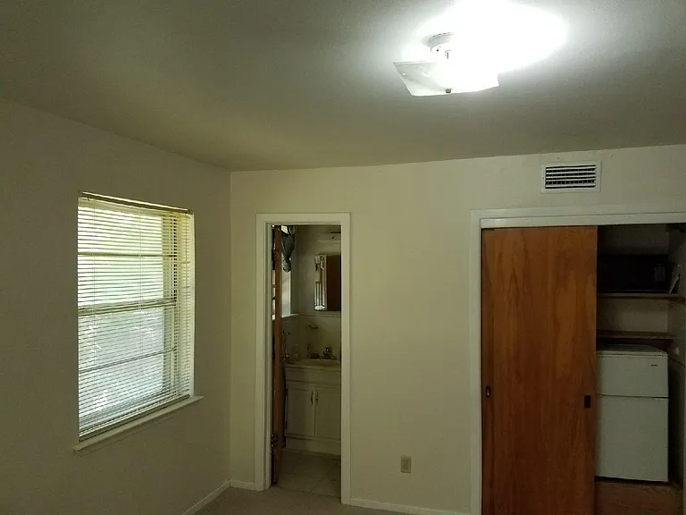 The private bathroom comes with it's own shower (not shown in this picture).