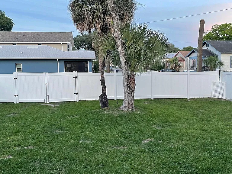 Large back yard! Enough space to fit additional vehicles, trailers, or host a party!