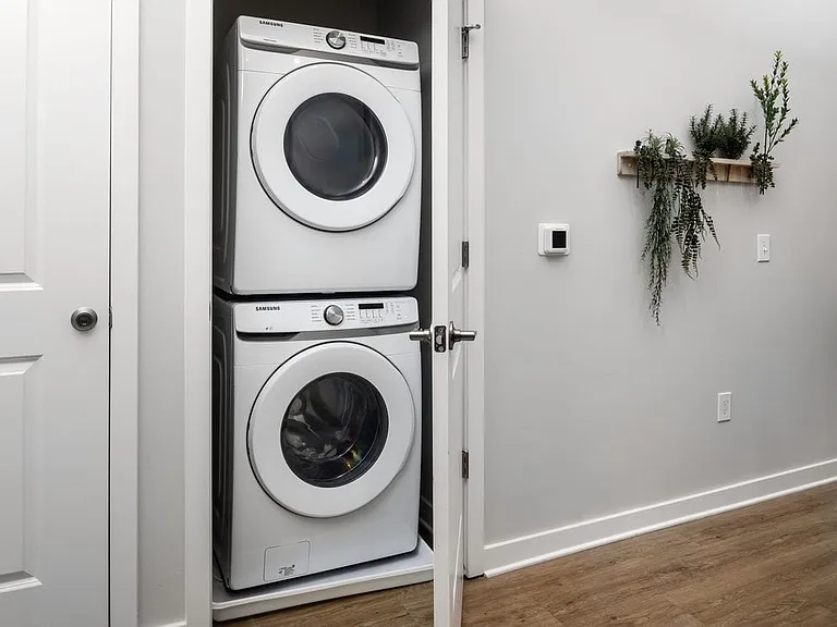 In-home full-size washer and dryer